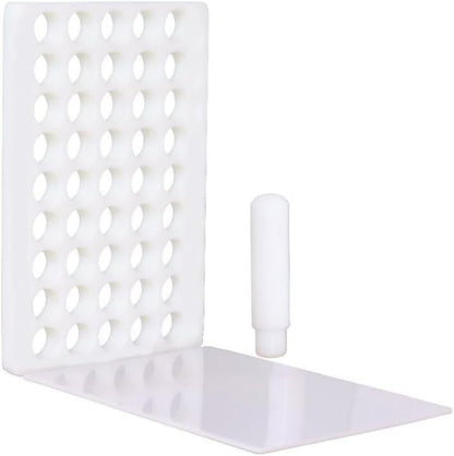 Placa Porcionadora De Doces E Brigadeiro - 2,5 X 15 X 27 Cm - (45 Furos - 15 Gramas)
