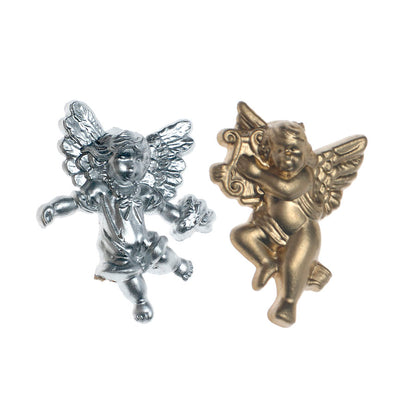 Molde de  Silicone 213 - Anjos Dourados - BLACK FRIDAY