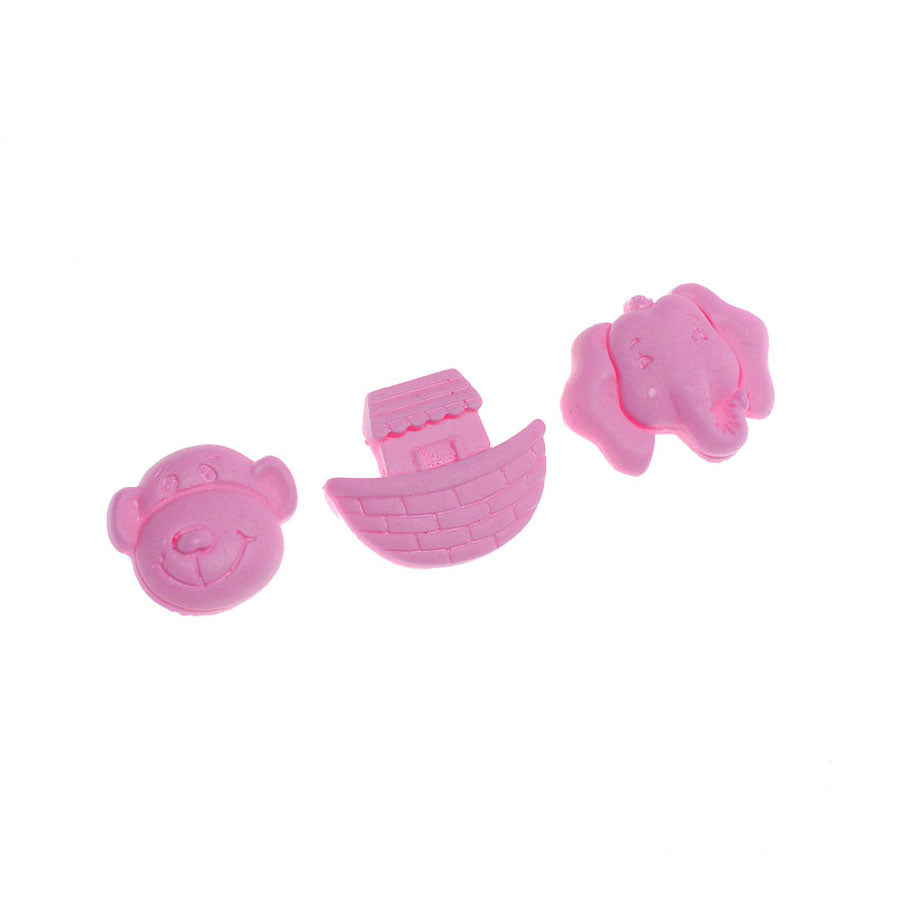 Molde de  Silicone 187 - Safari 1 + Elefante