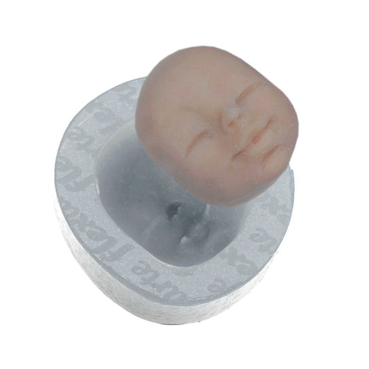 Molde de  Silicone 588 - Rosto de Criança RZ I