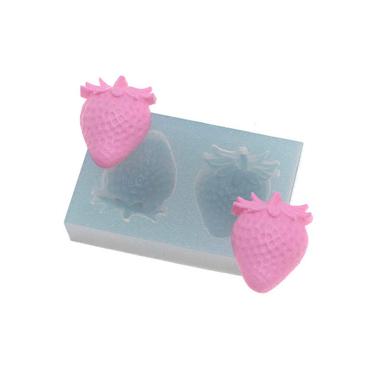 Molde de  Silicone 173 - Morangos