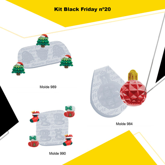 kit 20 - Black Friday de Moldes (989 + 984 + 990)