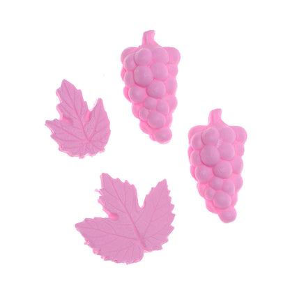 Molde de  Silicone 397 - Mini Uvas com Folhas