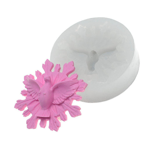 Molde de  Silicone 453 - Espírito Santo Gigante 3D - 8,5 cm