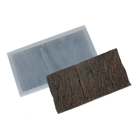 Molde de  Silicone 019 - Textura Casca de Árvore - SA