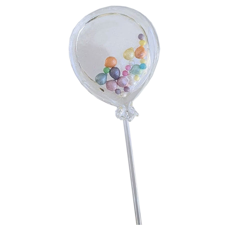 Molde de  Silicone 603 - Pirulito Balão (bexiga) Chocalho 6