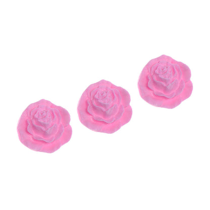 Molde de  Silicone 162 - Trio de Rosinhas Halle Médias