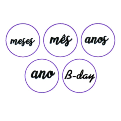 Carimbo 5103 - Marcador Brigadeiro - Datas Comemorativas 2