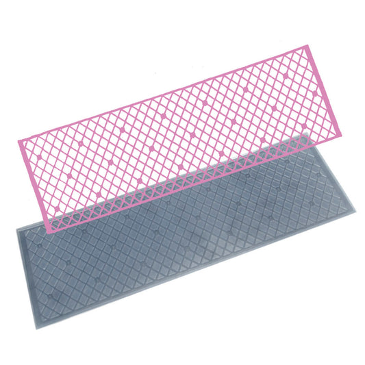 Molde de  Silicone 685 - Renda Diamond Bryce