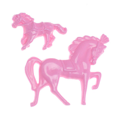 Molde de  Silicone 155 - Cavalo Médio + Cavalinho Pequeno