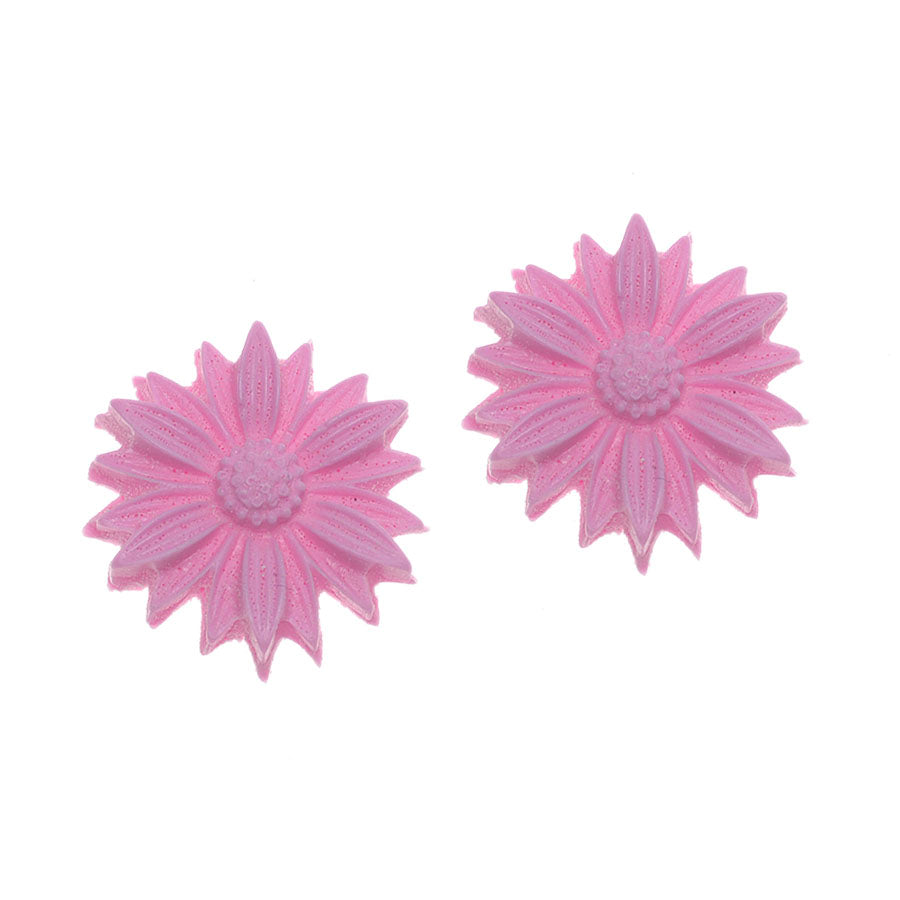 Molde de  Silicone 698 - Par de Flor Yrsa