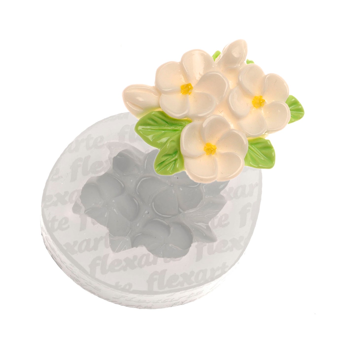 Molde de Silicone 1028 - Arranjo Florzinhas Bessie - 3,7cm