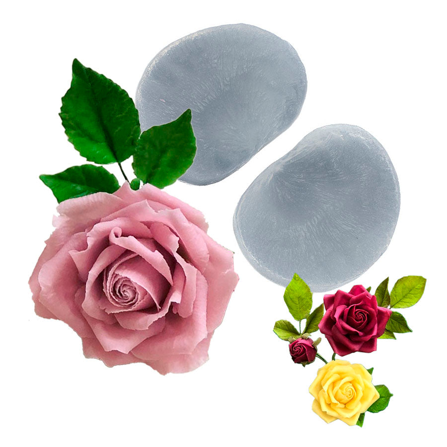Molde de  Silicone 548 - Marcador de Rosa CD