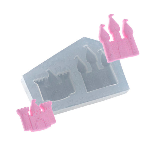Molde de  Silicone 454 - Castelinhos
