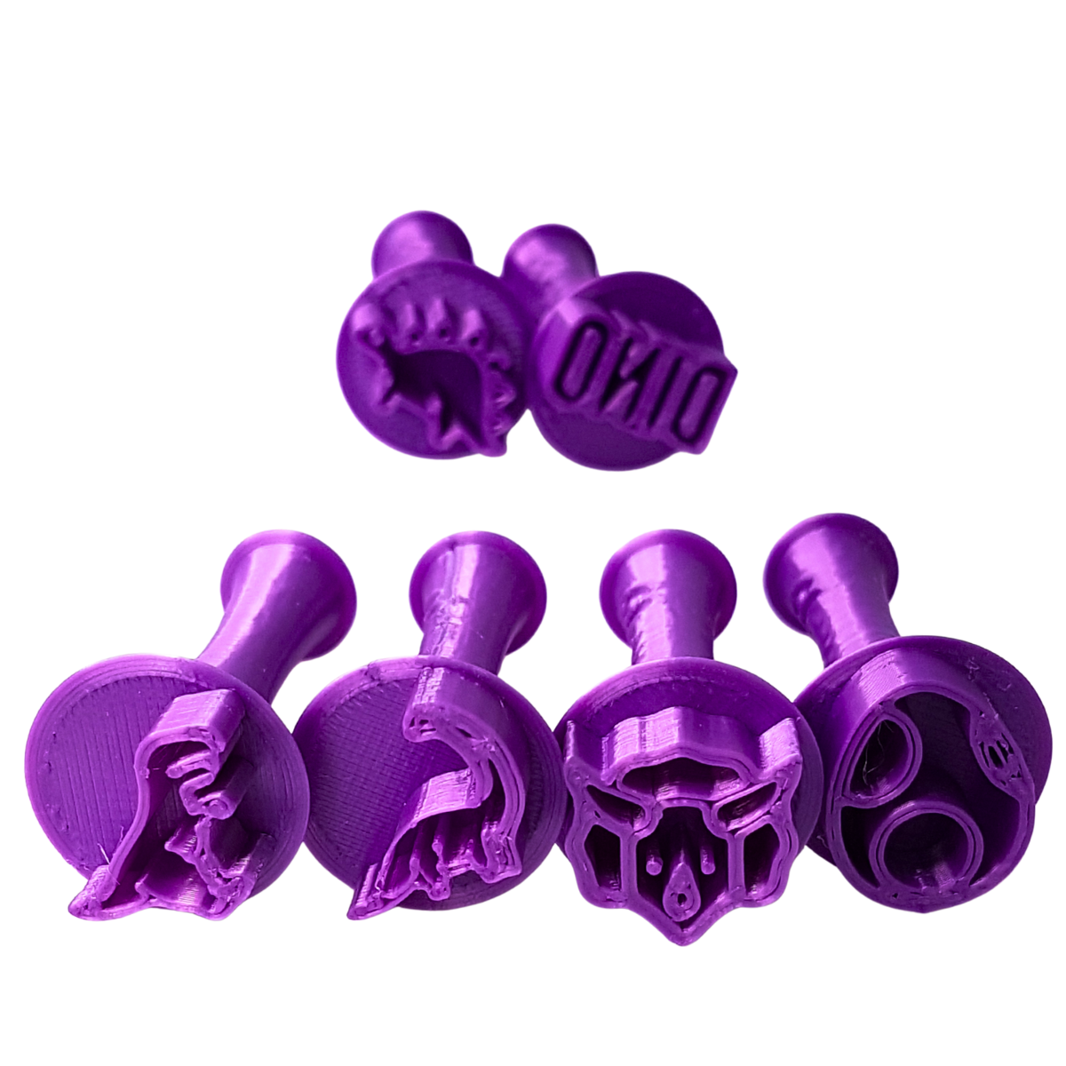 Carimbo 5102 - Marcador Brigadeiro - Dino - Flexarte