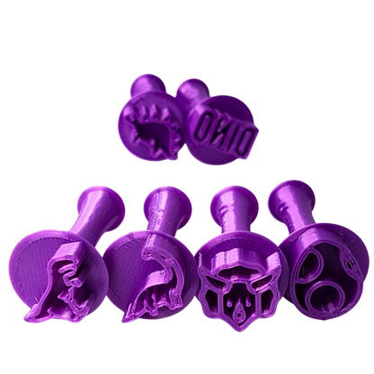 Carimbo 5102 - Marcador Brigadeiro - Dino - Flexarte