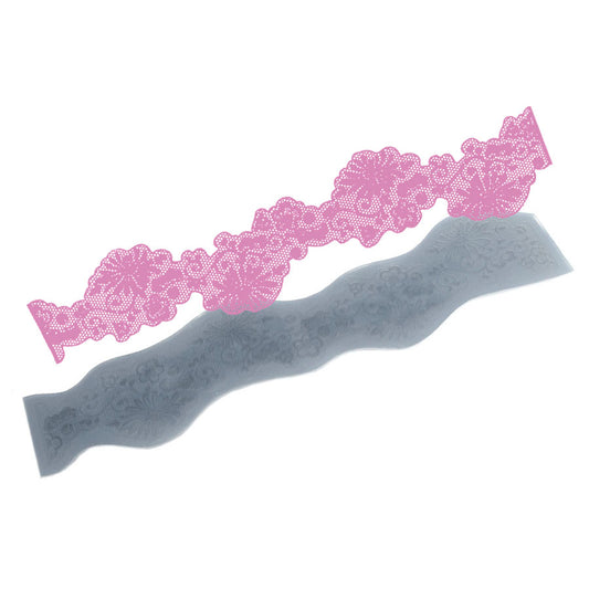 Molde de  Silicone 684 - Renda Kroes Floral