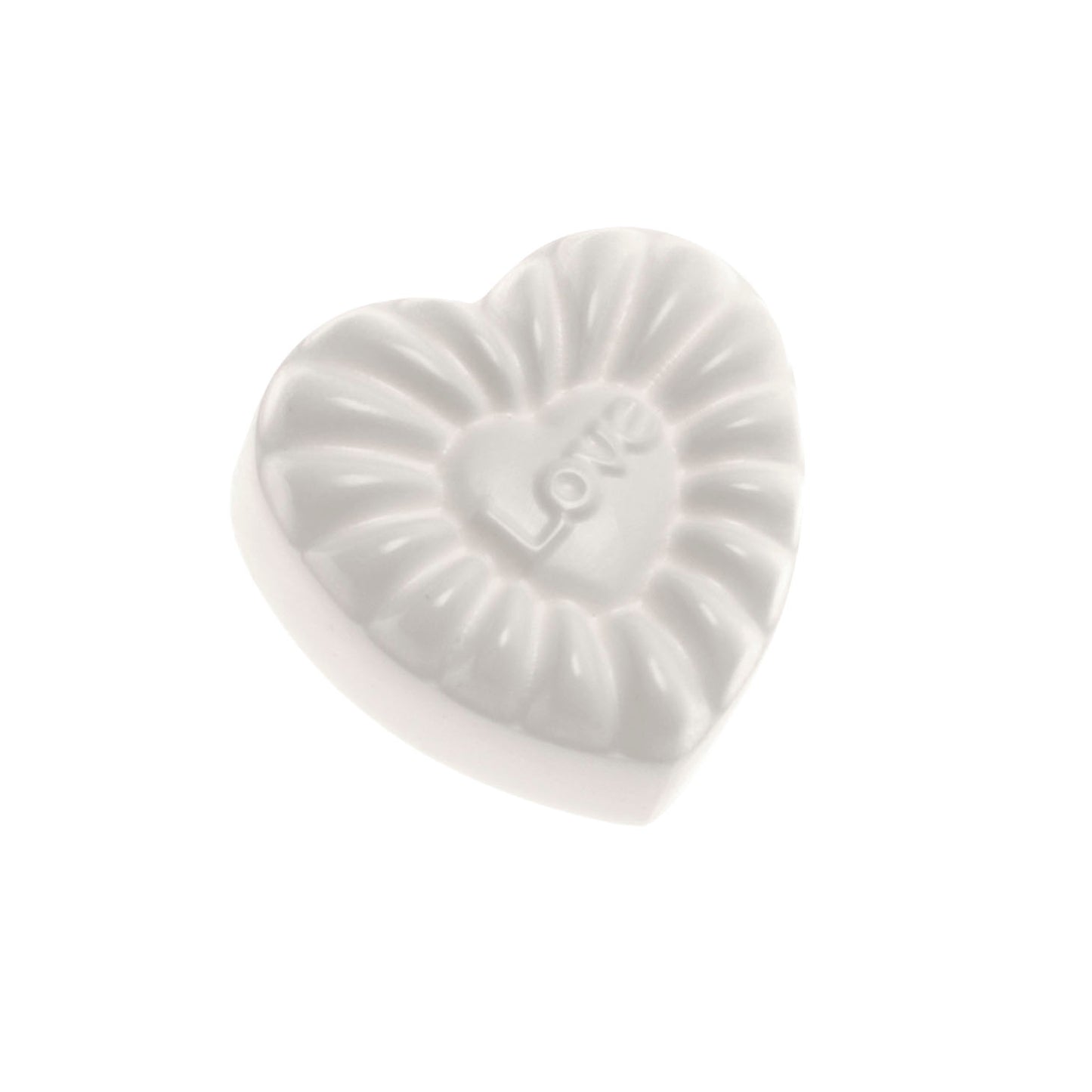 Molde de Silicone 1030 - Coração Bethor Love - 3cm  Flexarte