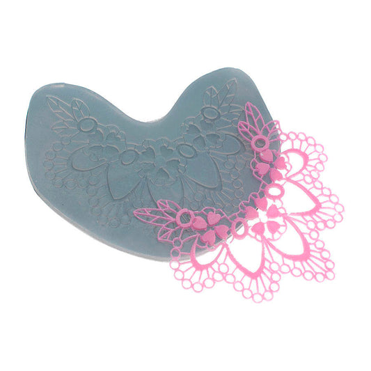 Molde de  Silicone 399 - Renda Maxi Colar