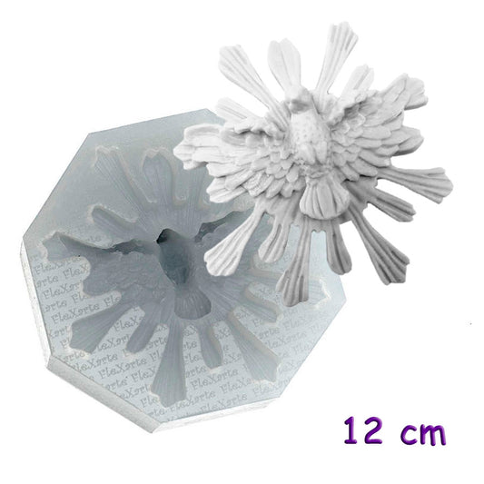Molde de  Silicone 708 - Espírito Santo Gigante Plus 3D  - 12 cm