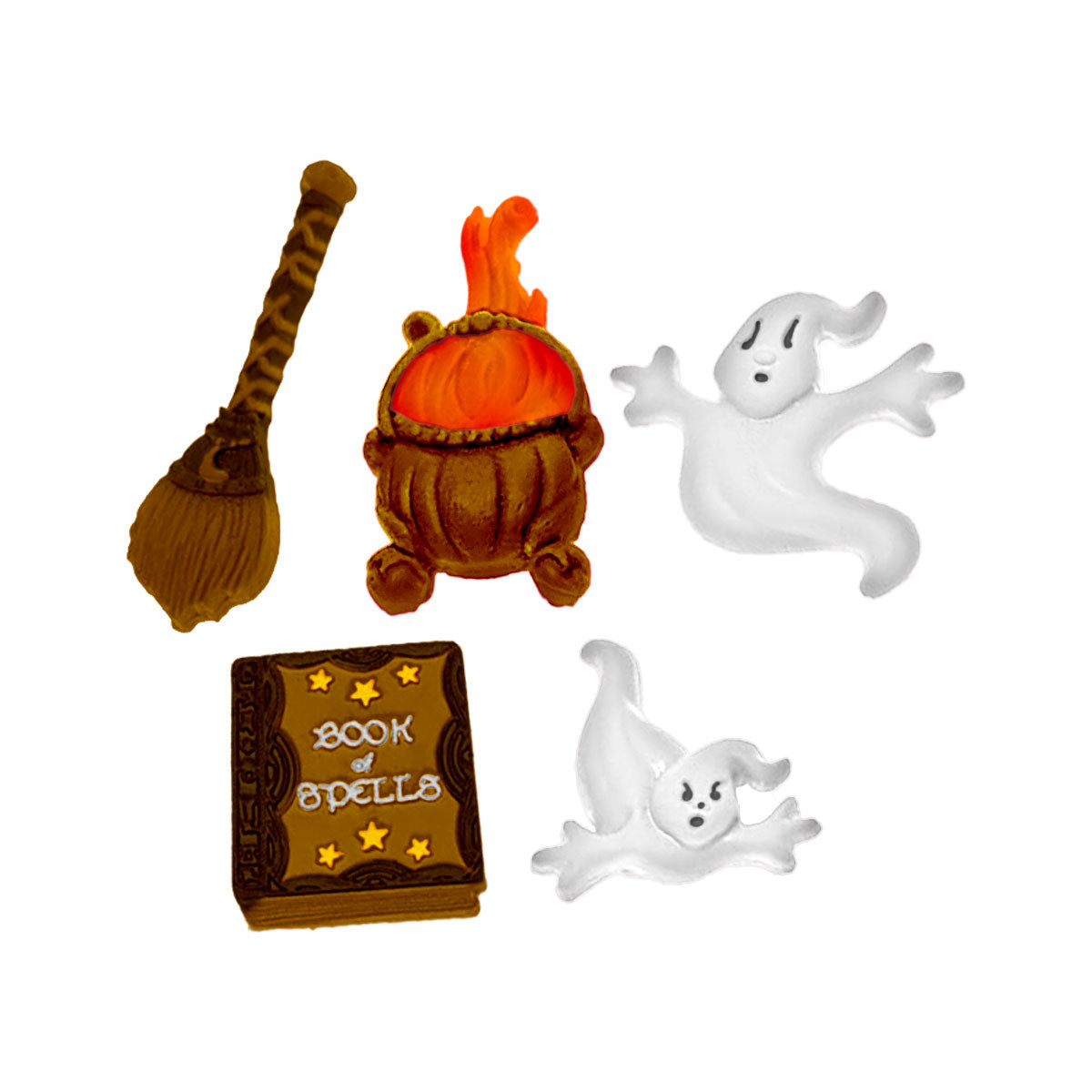 Molde de  Silicone 192 - Halloween Calderão