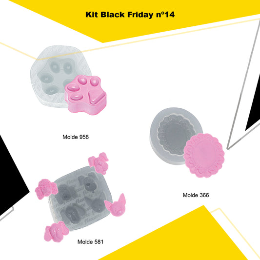 kit 14 - Black Friday de Moldes (958 + 366 + 581)