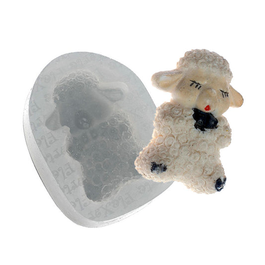 Molde de  Silicone 493 - Ovelhinha Doll