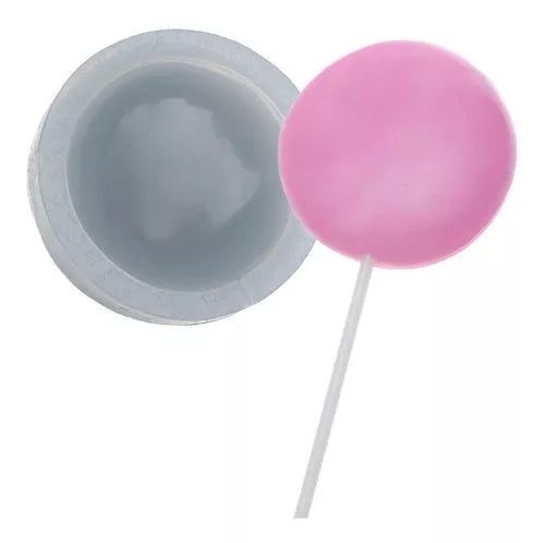 Kit C Molde De Pirulito Cristal Bolachão 099 + Isomalt 150gr
