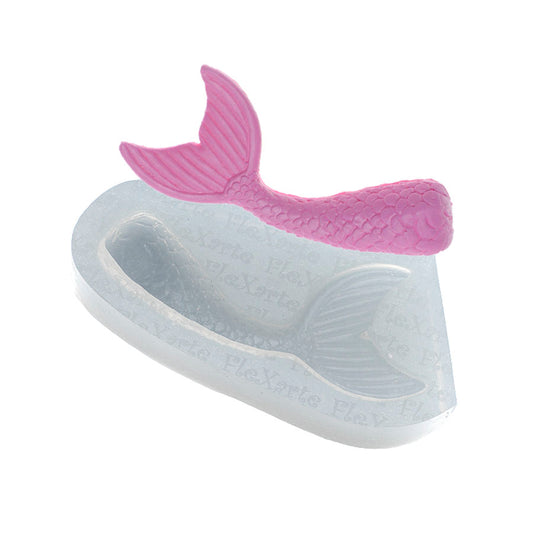 Molde de  Silicone 018 - Cauda de Sereia Bebê