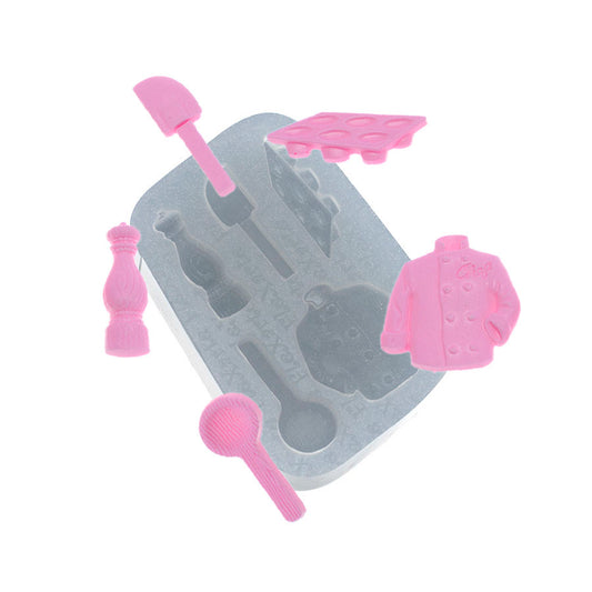 Molde de  Silicone 535 - Utensílios com Dolma