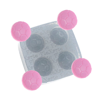 Molde de  Silicone 072 - Quarteto de Bolinhas