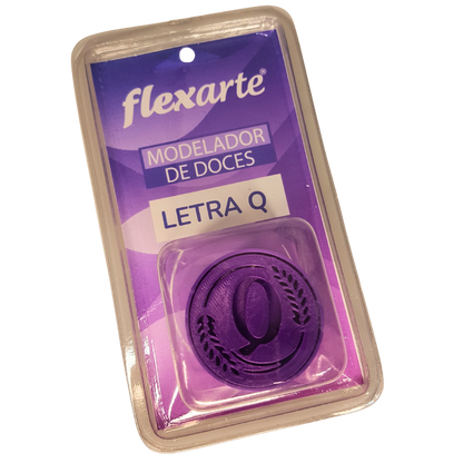 Modelador 7082 - Ejetor Letra Q - Flexarte
