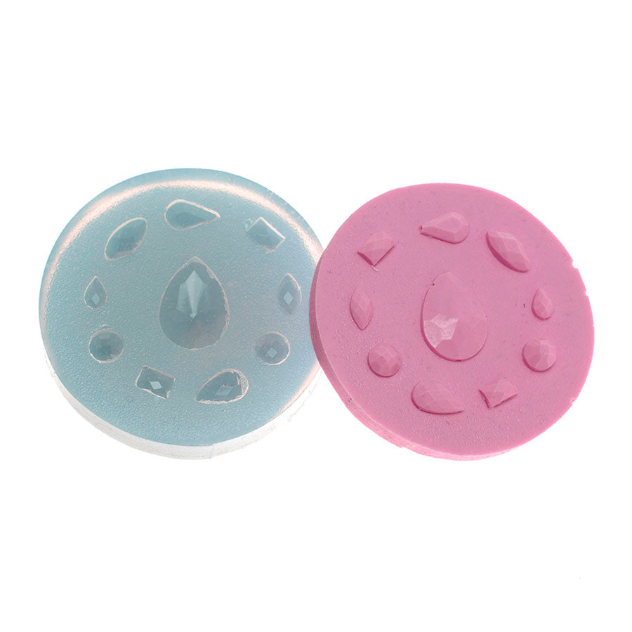 Molde de  Silicone 053 - Jóias - Pedras Pequenas