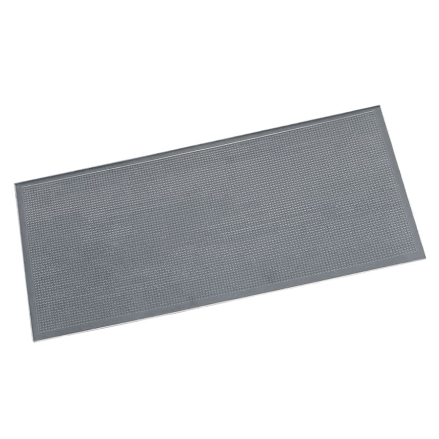 Molde de  Silicone 649 - Tapete Ponto Cruz Retangular Grande 39x18 cm