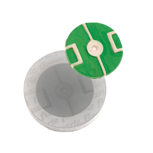 Molde de Silicone 1024 - Campo Futebol Estádio Flexarte 3cm