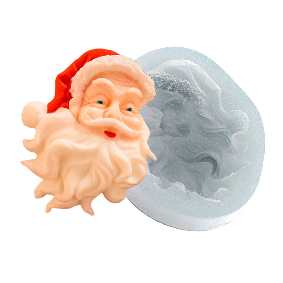 Molde de  Silicone 444 - Papai Noel Santa Claus BLACK FRIDAY
