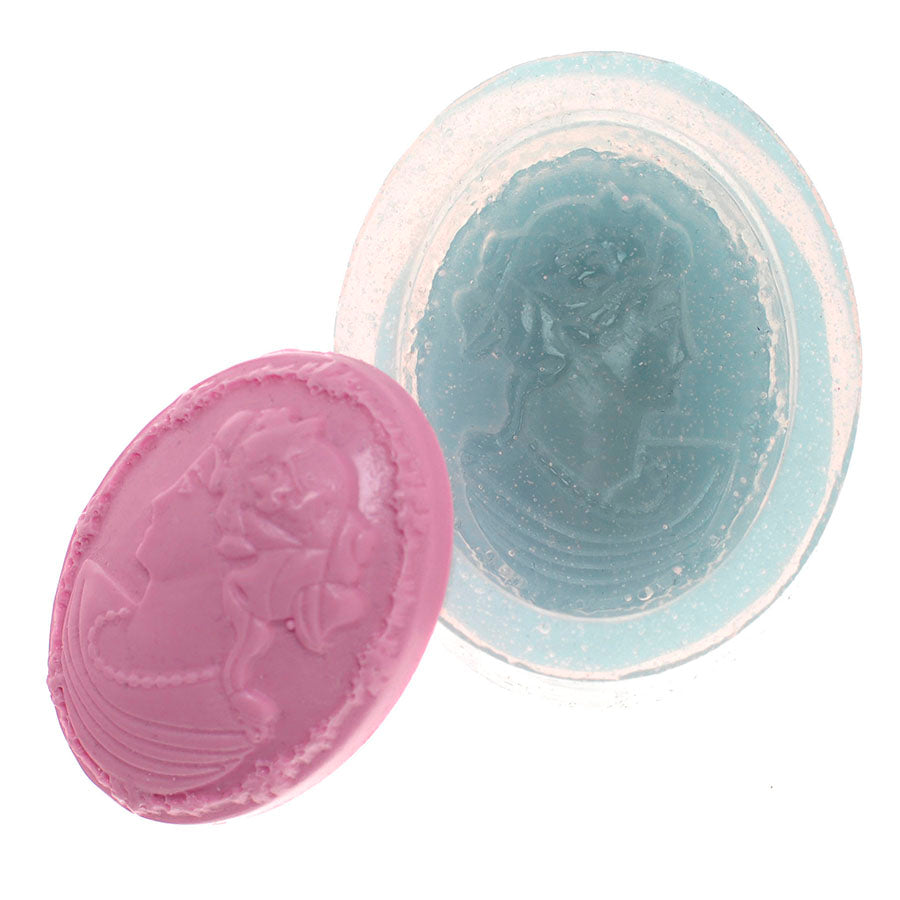 Molde de  Silicone 228 - Camafeu Moderno