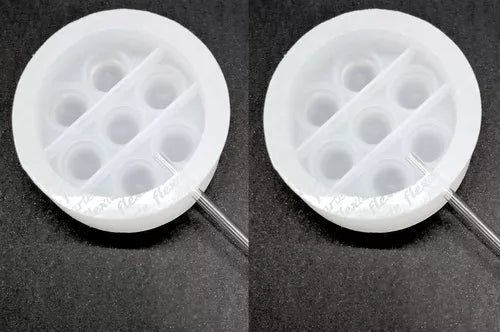 Kit C 2 Pirulitos Fidget 6cm Redondo