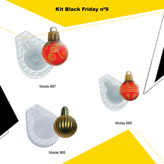 kit 9 - Black Friday de Moldes (887 + 886 + 985)