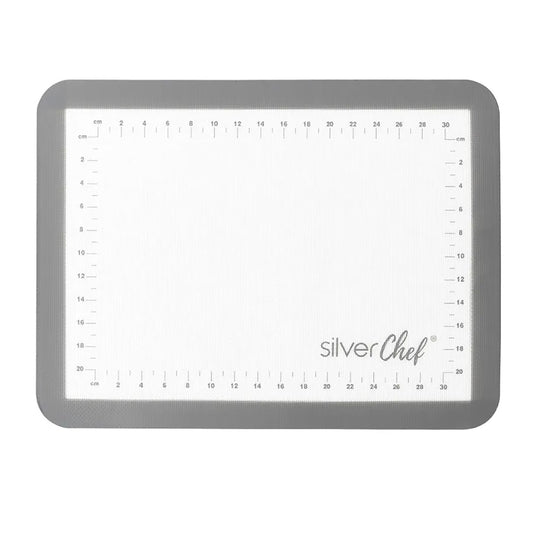 Tapete De Fibra De Vidro E Silicone 40x30cm Silverchef Ft402