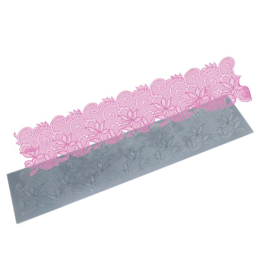 Molde de  Silicone 686 - Renda Arabesco Fronck Howiak