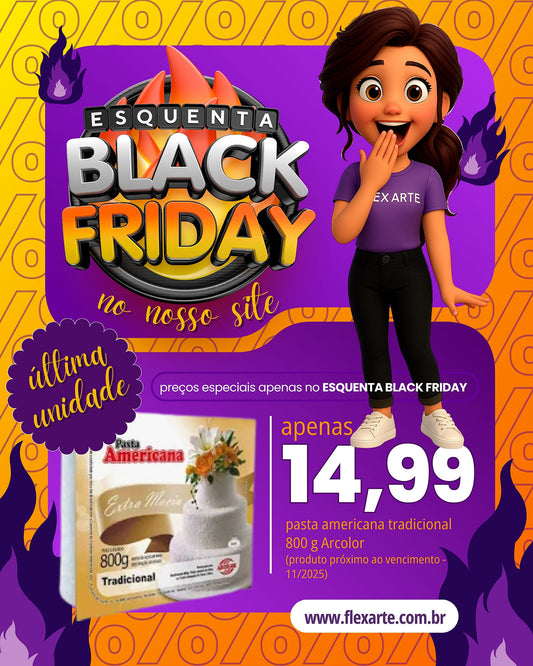 Pasta Americana Tradicional 800g ARCOLOR - PROX. AO VENC.