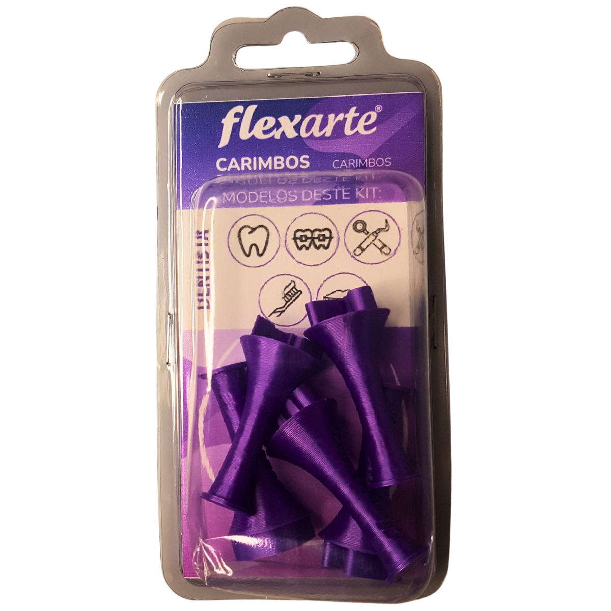 Carimbo 5106 - Marcador Brigadeiro - Dentista - Flexarte