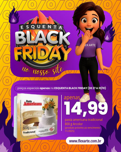 Pasta Americana Tradicional 800g ARCOLOR - PROX. AO VENC.