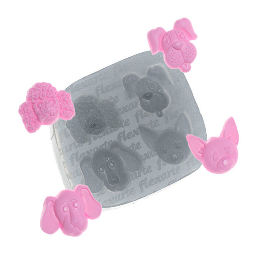 Molde de  Silicone 581 - Cachorrinhos - Chihuahua