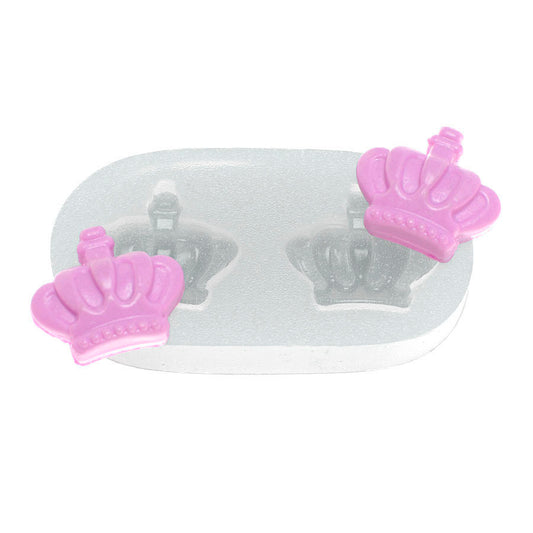 Molde de  Silicone 214 - Coroa Média Dupla