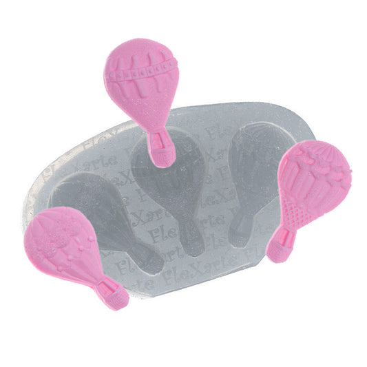 Molde de  Silicone 046 - Trio de Balões