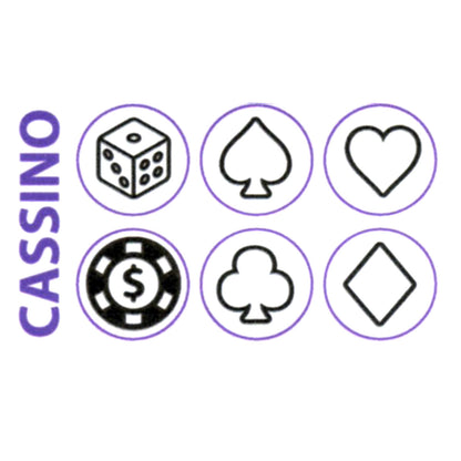 Carimbo 5101 - Marcador Brigadeiro - Cassino - Flexarte