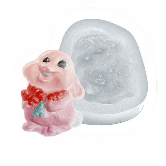 Molde de  Silicone 004 - Coelho Grande