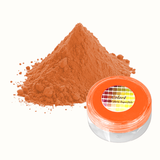Corante - Lipossolúvel - Lully Candy - Colorê Laranja Fluor 2g